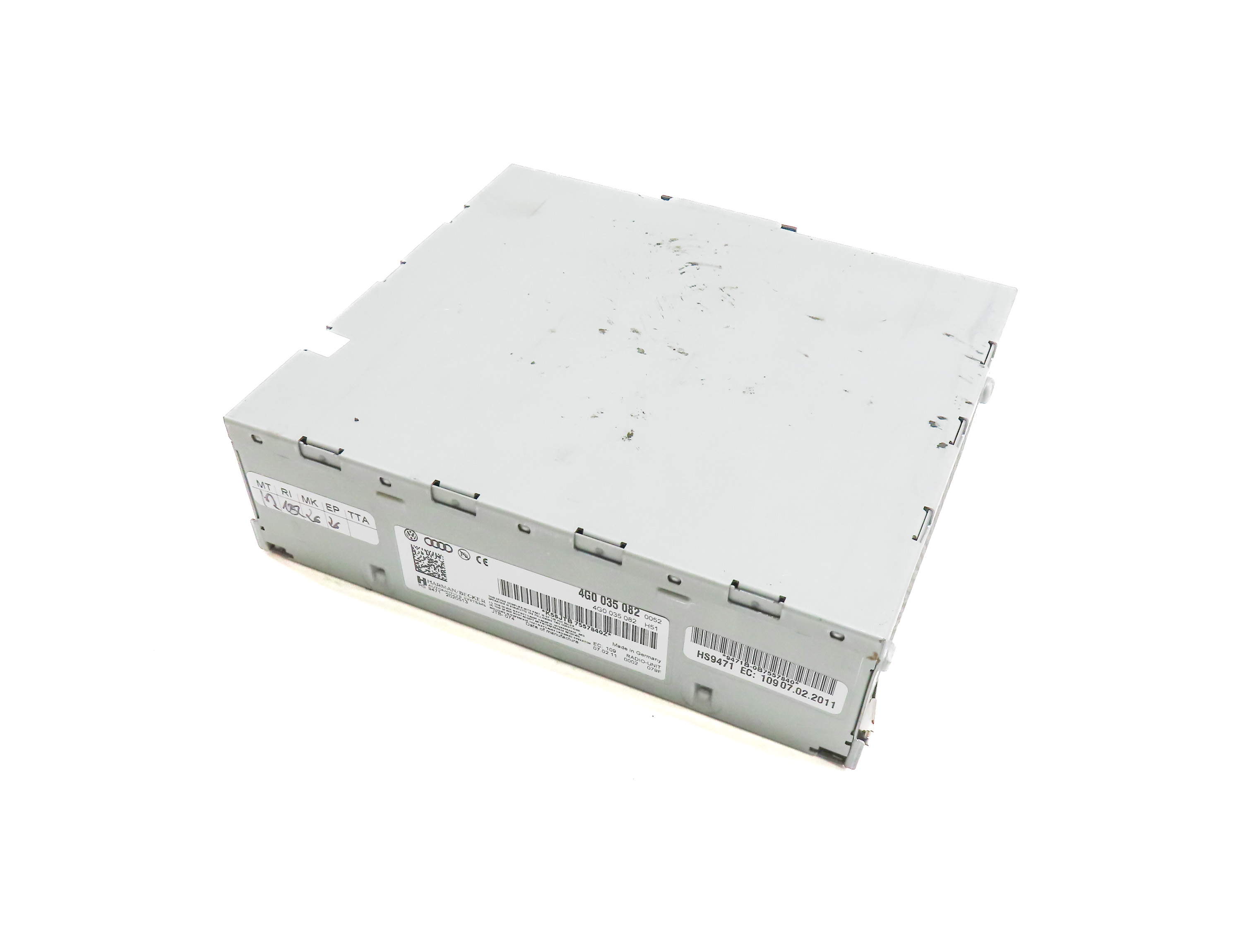 2011 AUDI Q7 (4L) RADIO STEREO AUDIO SOUND SYSTEM RECIEVER MODULE — exact item pictured